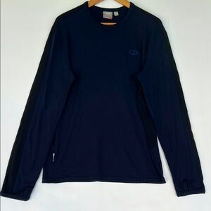 NOS Icebreaker Mens Bodyfit 260 Long Sleeve Midweight Merino Wool Base Layer Top